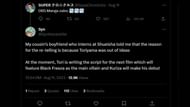 Fan's reaction on Twitter